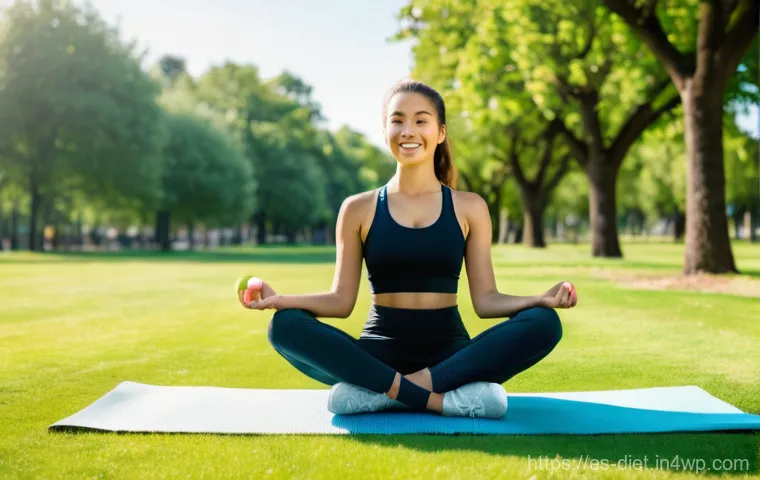 비건 식단에서의 혈당 조절 방법 - **Prompt:** A young adult, around 20-30 years old, with a warm and inviting smile, dressed in comfor...