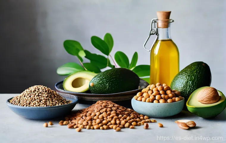 비건 식단에서의 혈당 조절 방법 - **Prompt:** A person, clearly over 15 years old, of indeterminate gender, dressed in stylish activew...