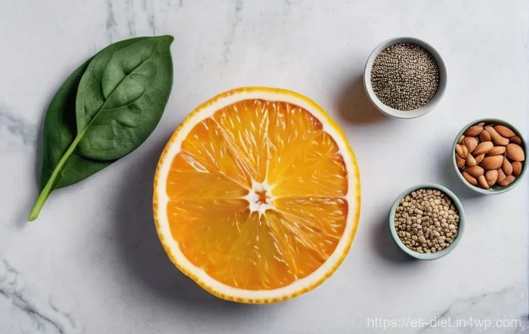 비건 식단을 위한 영양소 계획 세우기 - **Vibrant Vegan Feast:** A wide-angle, bright, and inviting photograph of a meticulously arranged ve...